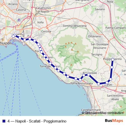 4 rail Line Map