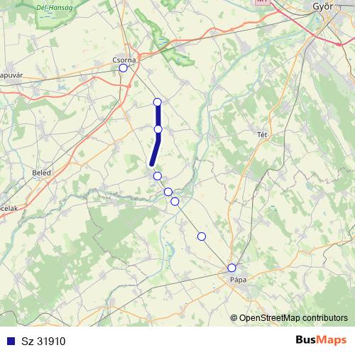 Sz 31910 rail Line Map