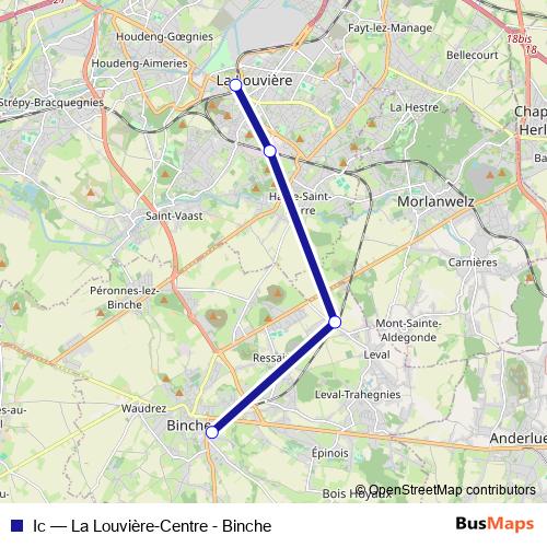 Ic rail Line Map