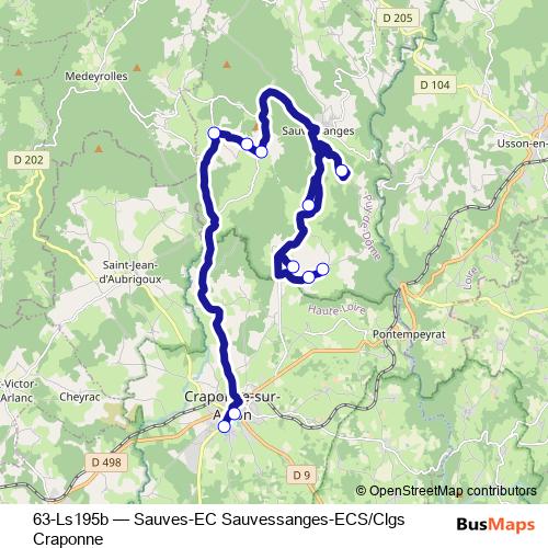 63-Ls195b bus Line Map