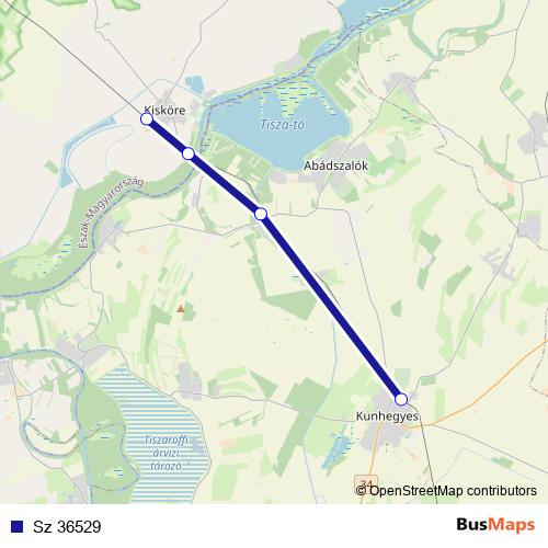 Sz 36529 rail Line Map