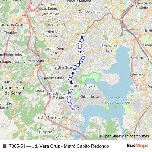 7005-51 bus Line Map