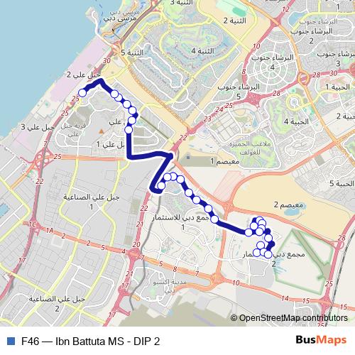 F46 bus Line Map