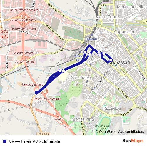 Vv bus Line Map