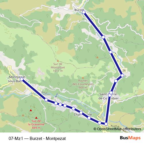 07-Mz1 bus Line Map