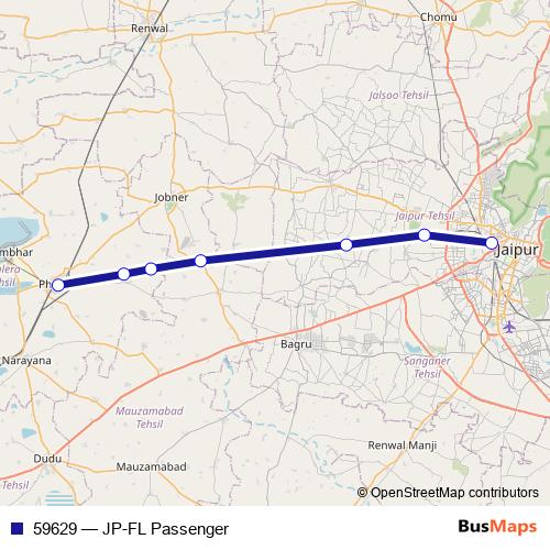 59629 rail Line Map