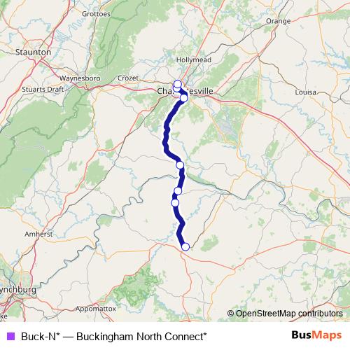 Buck-N* bus Line Map
