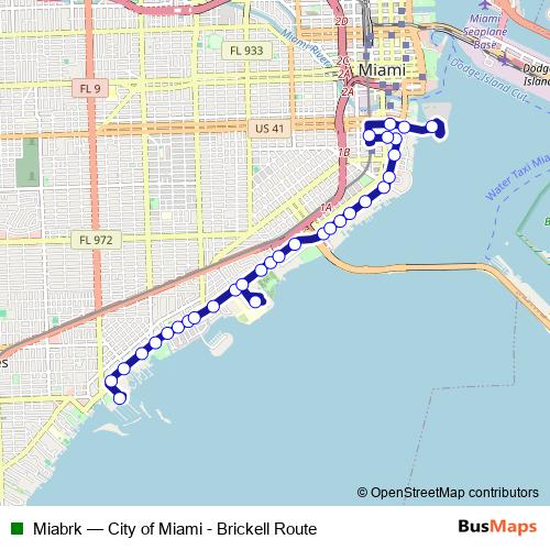 Miabrk bus Line Map