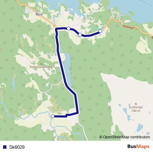 Sk6029 bus Line Map