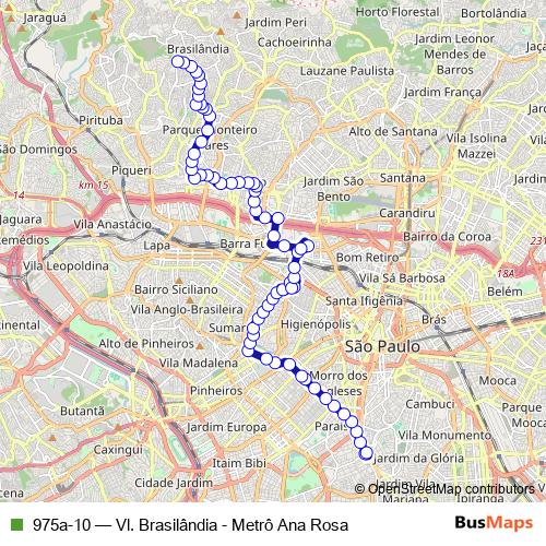 975a-10 bus Line Map