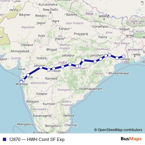 12870 rail Line Map