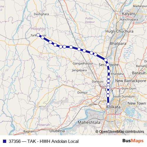 37356 rail Line Map