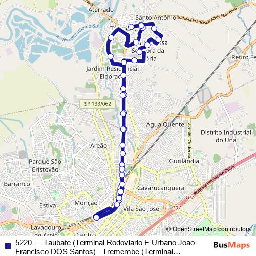 5220 bus Line Map