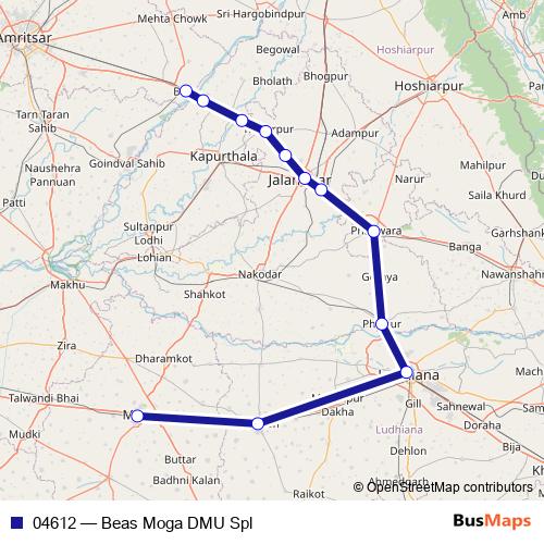 04612 rail Line Map