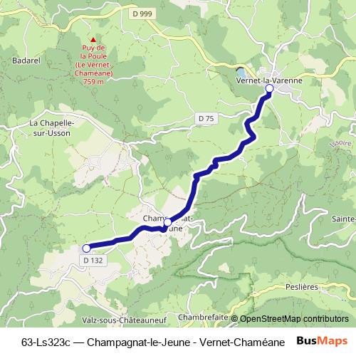63-Ls323c bus Line Map