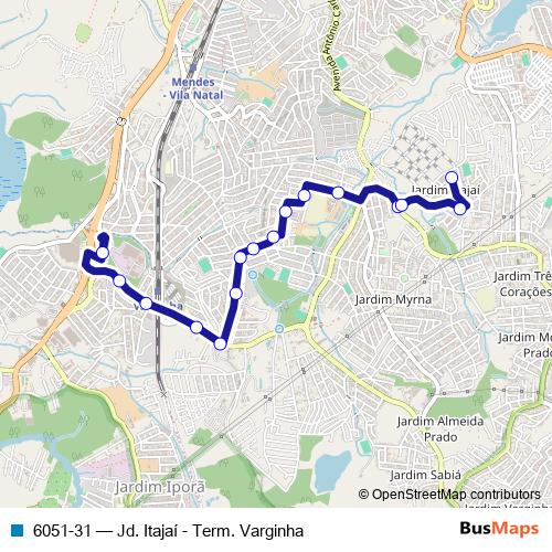 6051-31 bus Line Map
