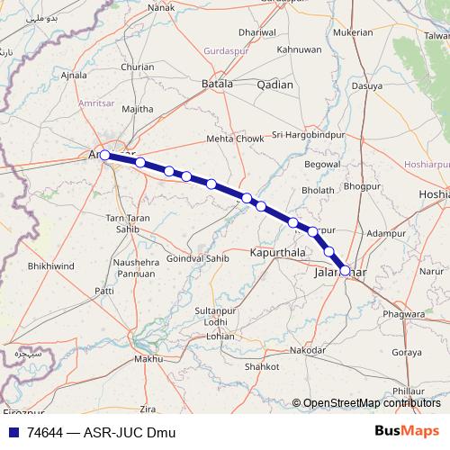 74644 rail Line Map