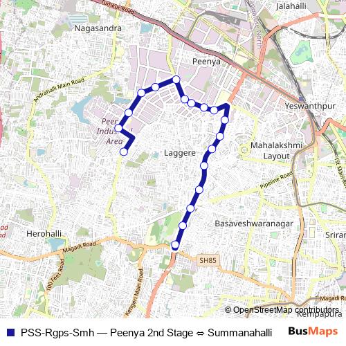 PSS-Rgps-Smh bus Line Map