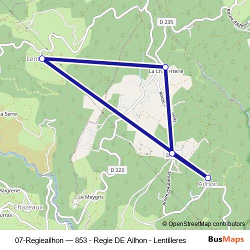 07-Regieailhon bus Line Map