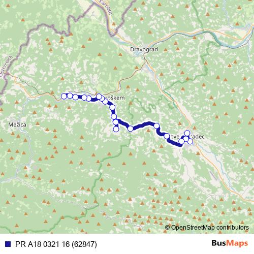 PR A18 0321 16 (62847) bus Line Map