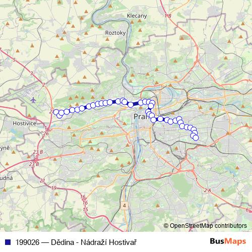 199026 tram Line Map