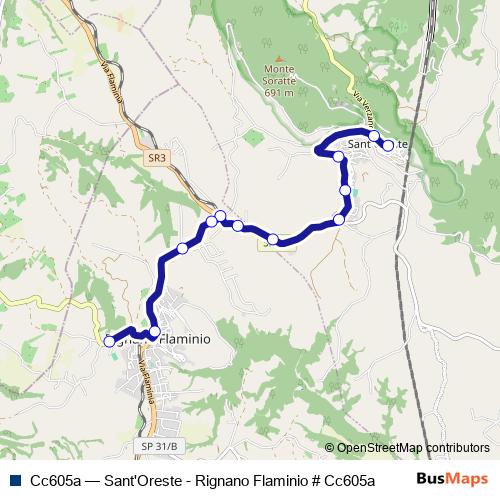 Cc605a bus Line Map