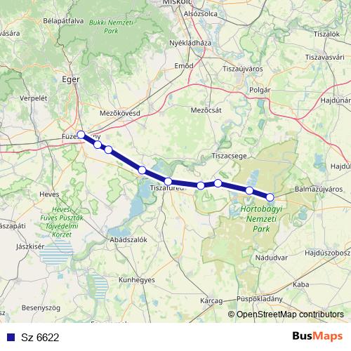 Sz 6622 rail Line Map