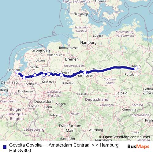 Govolta Govolta rail Line Map