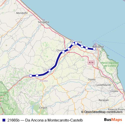 21665b rail Line Map