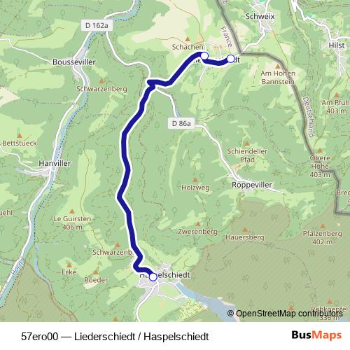 57ero00 bus Line Map