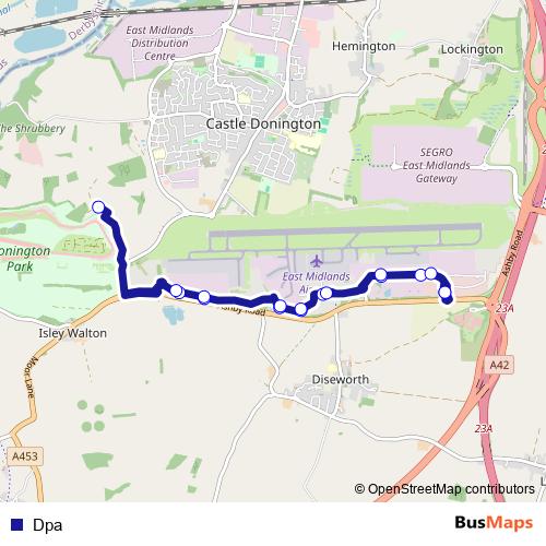 Dpa bus Line Map
