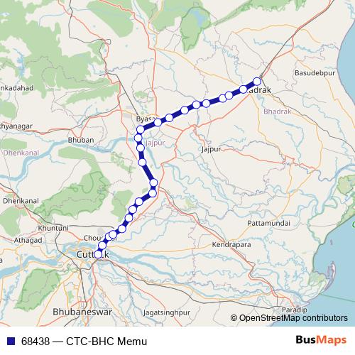 68438 rail Line Map