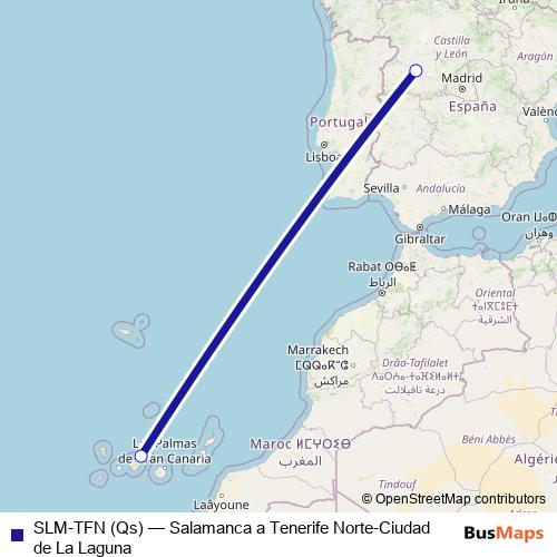 SLM-TFN (Qs) air Line Map