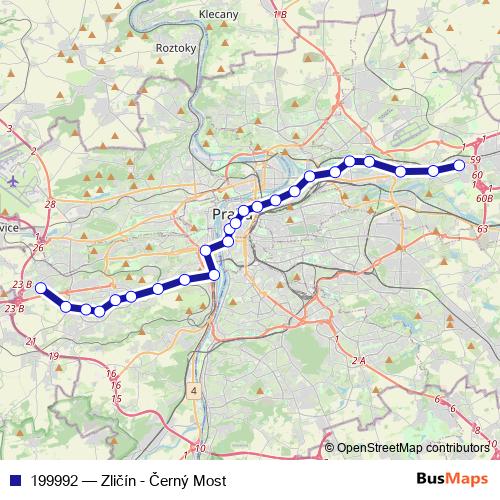199992 metro Line Map