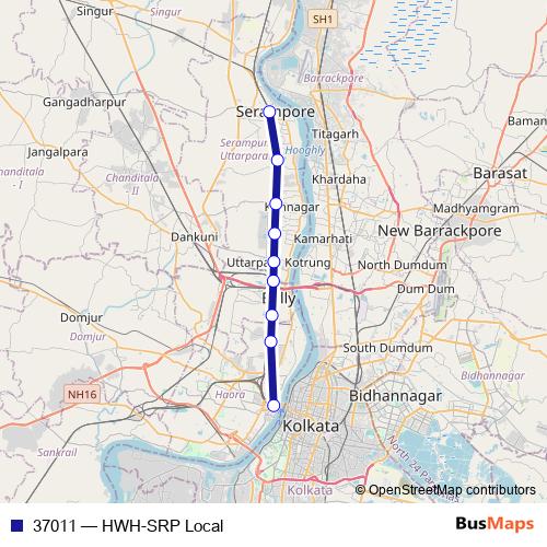 37011 rail Line Map