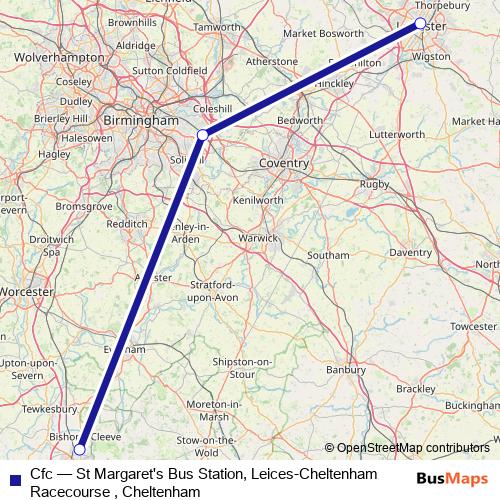 Cfc bus Line Map