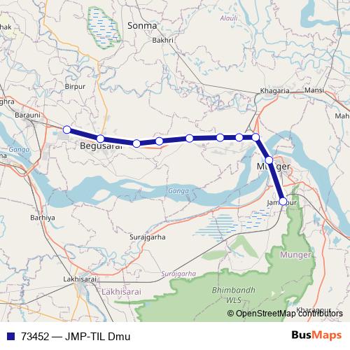 73452 rail Line Map