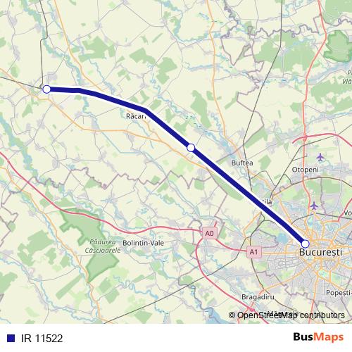 IR 11522 rail Line Map