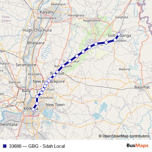 33686 rail Line Map