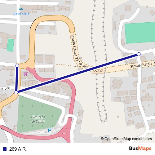 269 A R bus Line Map