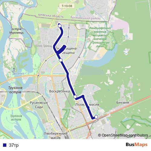 37тр bus Line Map