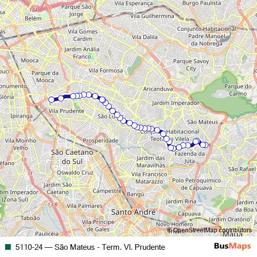 5110-24 bus Line Map