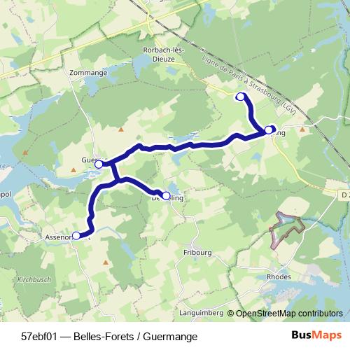 57ebf01 bus Line Map