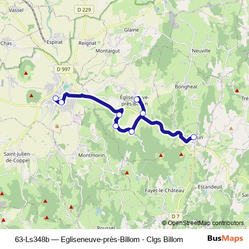 63-Ls348b bus Line Map