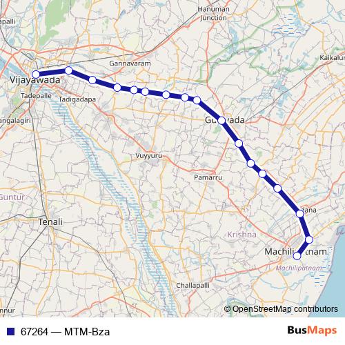 67264 rail Line Map