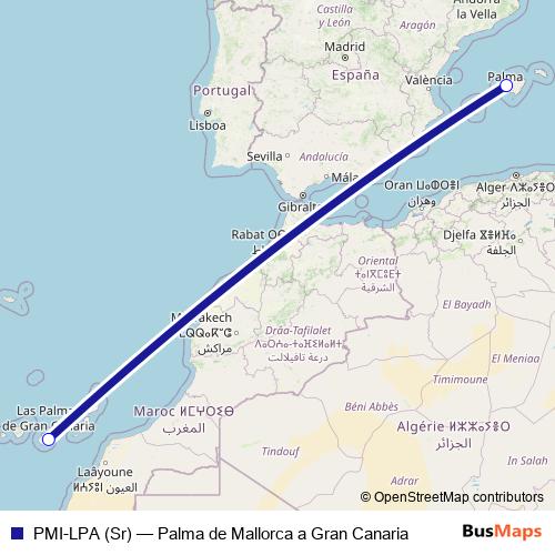 PMI-LPA (Sr) air Line Map