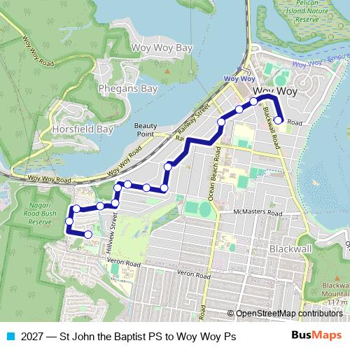 2027 bus Line Map