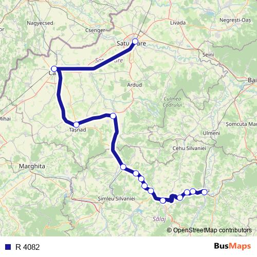R 4082 rail Line Map