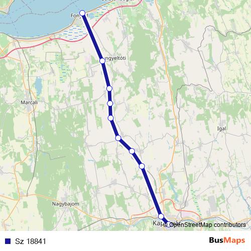 Sz 18841 rail Line Map